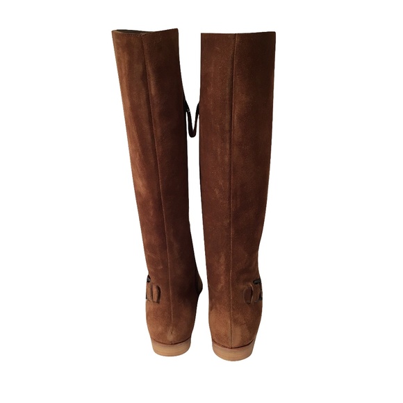 $695 New Gucci Suede Walking Boots - Picture 4 of 8